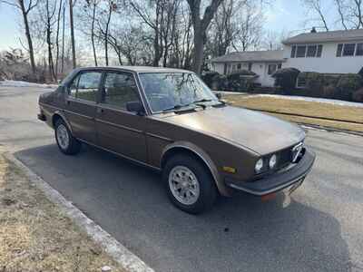 1978 Alfa Romeo Alfetta 2 0 Sport Sedan Alfetta 2 0