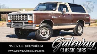 1983 Dodge Ramcharger SE Prospector