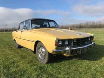 Rover P6 3500s 1972 4 Speed Manual Black Cloth Interior Beautiful Condition