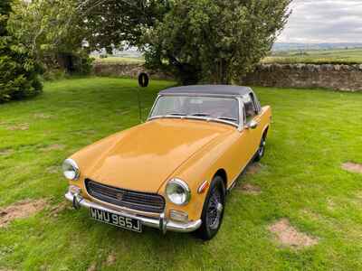 MG Midget LHD, 1275cc, runs and drives well, body shell solid, California import