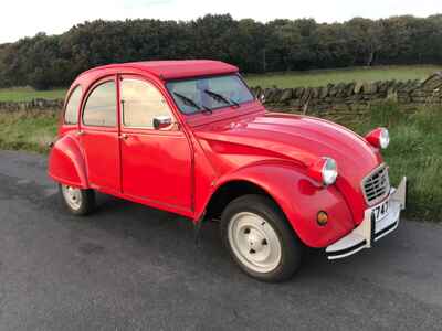 Citroen 2CV Special, 1987, Red, 2CV6, Owned 25 years.