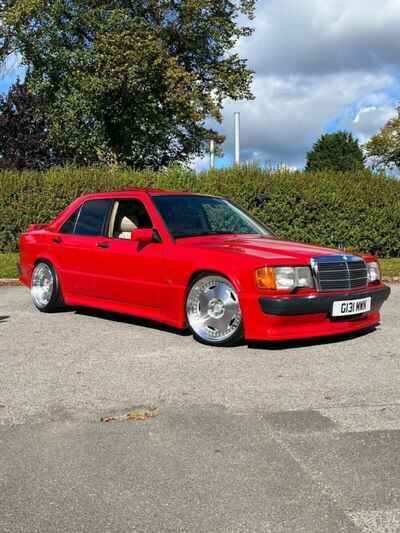 MERCEDES BENZ 190E 2 0 MANUAL COSWORTH KIT DEEP DISH 18" ALLOYS SHOW CAR