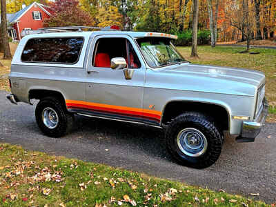 1985 Chevrolet Blazer K5 4x4, Vintage GM Square body SEE VIDEO