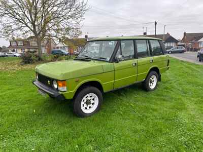 1979 Range Rover Classic estate 3 5 petrol manual tax and mot exempt!!