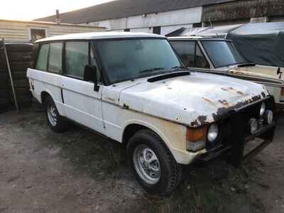 1971 Range Rover 2 door - SUFFIX A - Restoration project with V5C