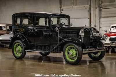 1931 Ford Model A Slant Window Sedan Slant Window Sedan