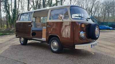 vw bay window camper van type 2 tintop