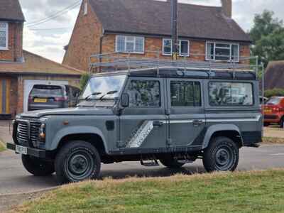 1989 LAND ROVER DEFENDER 110 COUNTY 2 5 D TURBO 12 SEATER - SPARES OR REPAIR