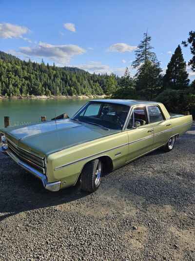 1968 Plymouth Fury Green