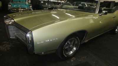 1969 PONTIAC LEMANS FACTORY 4 SPEED CONVERTIBLE