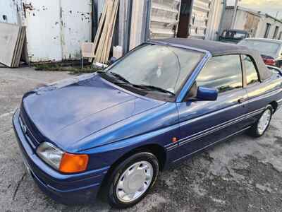 ford escort cabriolet convertible Efi