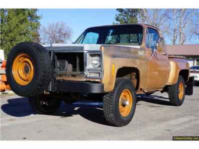 1979 Chevrolet K20 K30 Conversion 396 & 700R4 3500 Stepside