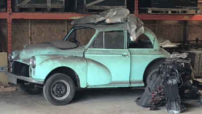 1957 Morris Minor 2 Door - 2000cc Rolling Shell - Marina Disc & Rear Hubs - V5