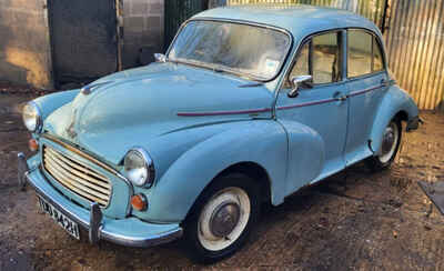 1969 morris minor 1000 project