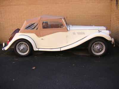 1954 MG TF TRIBUTE BY RMB GENTRY. 1970 EXCELLENT RUNNER. A LOT OF MONEY SPENT.