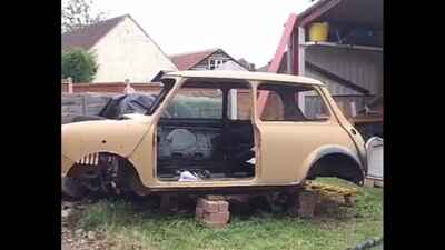 classic mini Mayfair 1989 project restoration vintage car