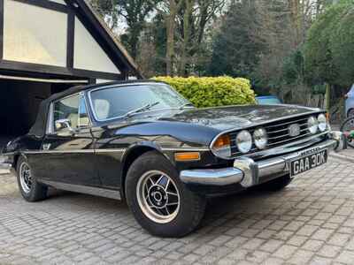 1972 Triumph Stag, manual with original V8 3 0l engine