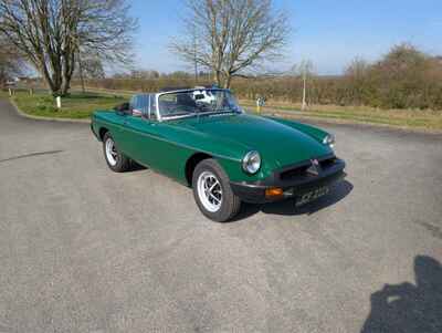 mgb roadster 1981