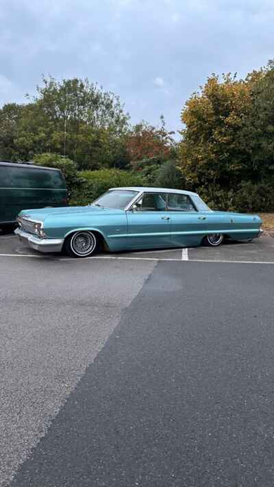 1963 Chevrolet Impala Lowrider sport sedan. Custom. Chevy. Low rider. Classic