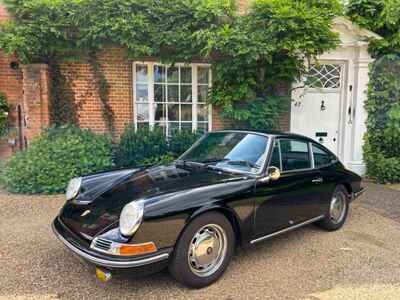 1968 Porsche 912 matching numbers, black