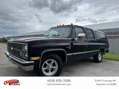 1983 Chevrolet Suburban 1500 Silverado 4D SUV RWD