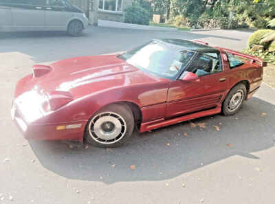 1987 Chevrolet Corvette with Greenwood body kit. 5 7 Litre TPI.