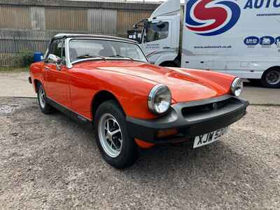 1978 MG MIDGET GARAGED FOR YEARS IN GOOD CONDITION VIEWING RECOMMENDED OFFERS!