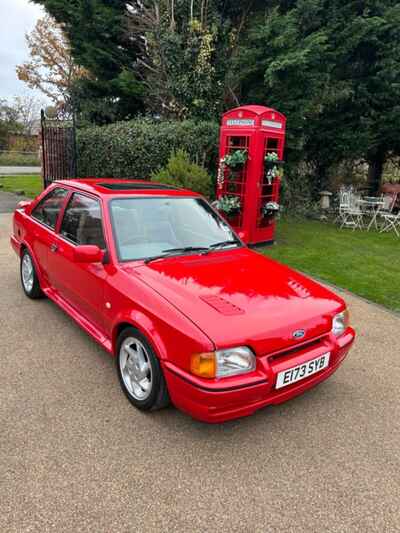 1987 Ford Escort Rs Turbo Mk4 Hatchback