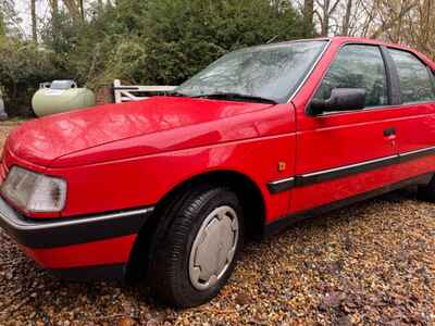 Peugeot 405 GL garage  /  barn find 43k miles