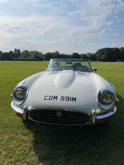 1974 JAGUAR E TYPE V12 ROADSTER MANUAL 5 SPEED