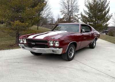 1970 CHEVROLET SS CHEVELLE SS 454 4SPD 12 BOLT PS PDB TACH GAUGE