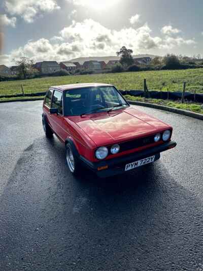 1983 CLASSIC Mk-1 GOLF 1 8 GTi MARS RED, STUNNING INSIDE & OUT.