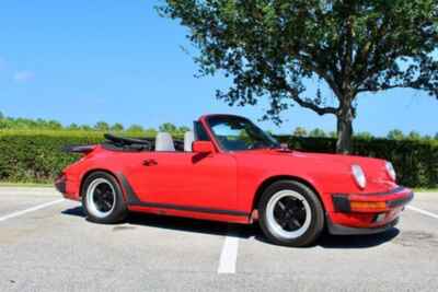 1988 Porsche 911 Carrera 2dr Convertible