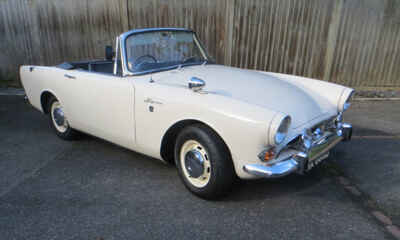 1966 Sunbeam Alpine Mk5 1 8 Convertible Petrol Manual With Overdrive