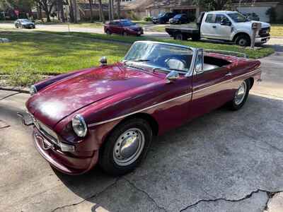 1963 MG B MGB Roadster