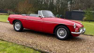 Mgb Roadster -1964-Original Pull Handle .