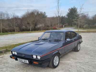 1984 Ford CAPRI 2 8 INJECTION  Motd and on the road. Px swap m4 911 r8 softop Vw