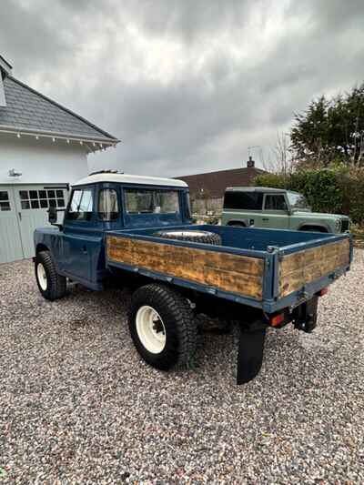 Landrover Series 3 galvanised tipper