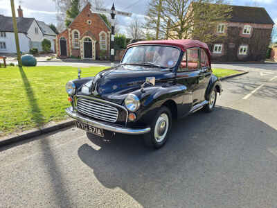 1962 Morris Minor 1098cc Convertible MOTd