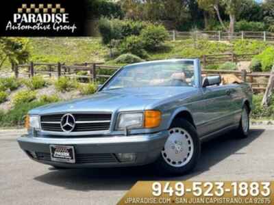 1986 Mercedes-Benz 500-Series 560 SEC