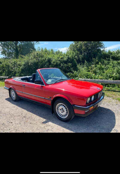 BMW E30 Convertible cabriolet 320i automatic 3 series
