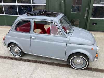 1969 Fiat 500 Righthand drive, round speedo, lovely condition!