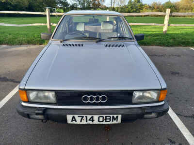 1984 Audi 80 B2 Saloon 1 8 GL 5 Speed Manual like Golf, ULEZ compliant next year