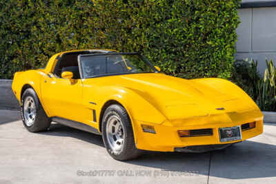 1982 Chevrolet Corvette T-Tops Crossfire-Injection