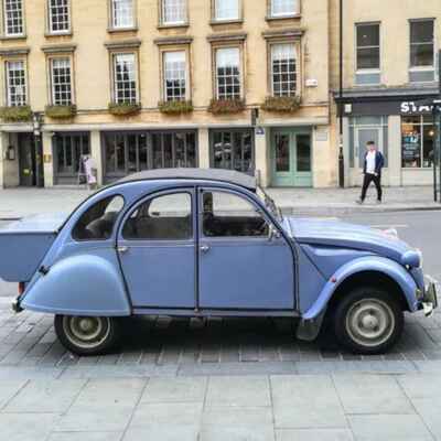 Citroen 2CV Special . Galvanised Chassis