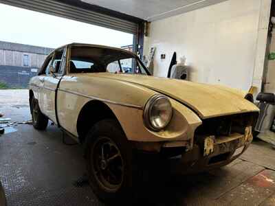 MGB Project - 1977 - Complete - Solid Shell - Winter Project - Overdrive