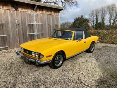 Triumph Stag 1972 MK1 Manual V8 Recent Engine Rebuild