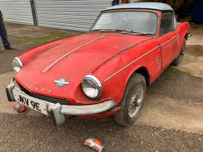 1967 Mk3 Triumph Spitfire Barn Find (V5 Present)