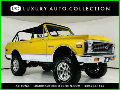 1972 Chevrolet Blazer K5  /  GM 6 2L LT1 V8  /  10L80 10-Speed Trans  /