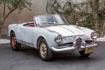 1958 Alfa Romeo Giulietta Spider